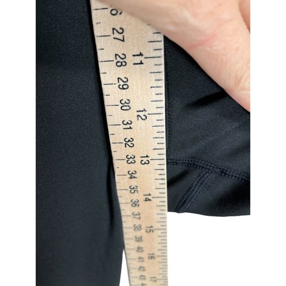 Aeropostale Sport fold over high rise flare yoga pants sz XL - Picture 6 of 8